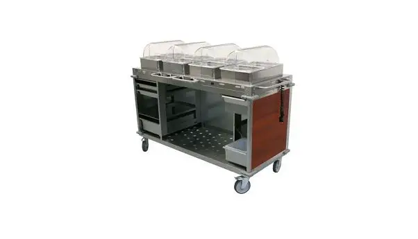 Cadco Hot And Cool Mobile Grab And Go Carts With Laminate Or Stainless Panels User Manual Cadco Hot And Cool Mobile Grab And Go Carts With Laminate Or Stainless Panels User Manual