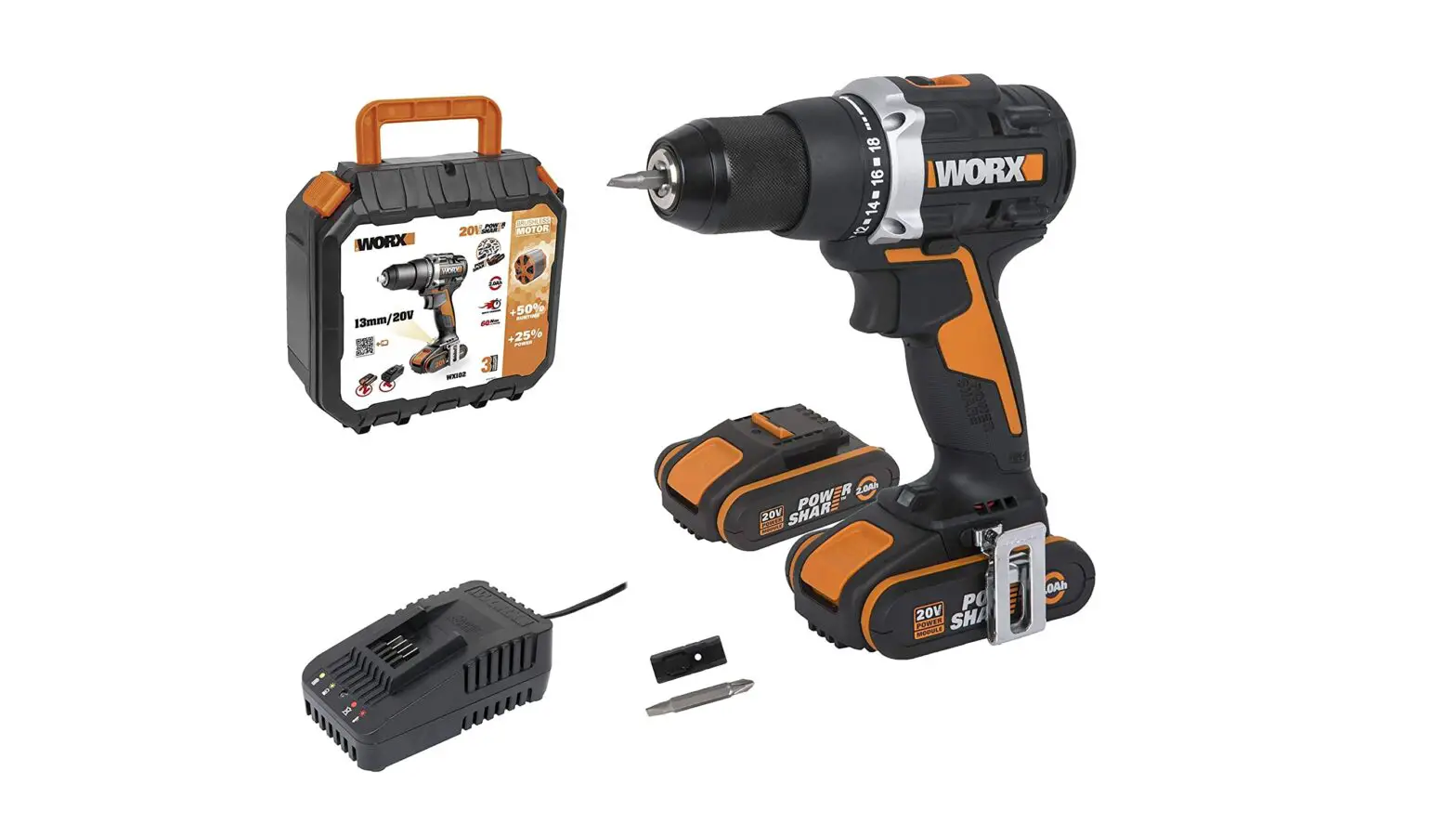Worx Wx102.x Cordless Brushless Drill Driver Instruction Manual Worx Wx102.x Cordless Brushless Drill Driver Instruction Manual