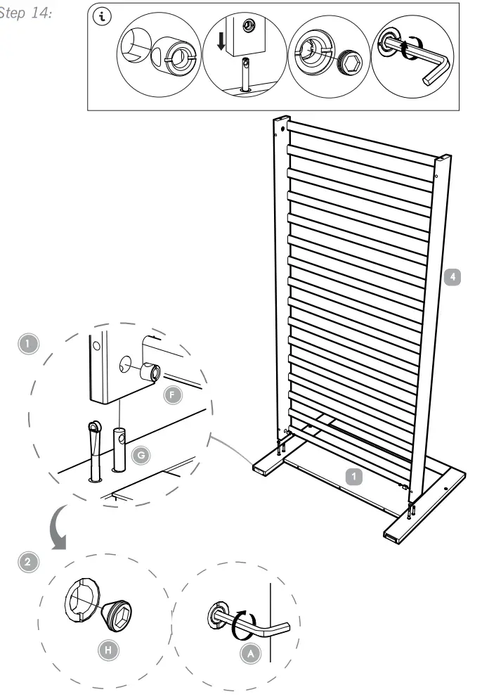 Silver Cross 210202 Bromley White Cot Bed - Fig 11