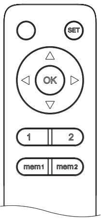 VIVO MOUNT-E-UP65A Remote Control