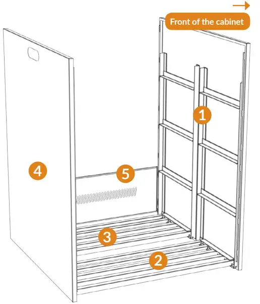 nJoy TC2421JX 100 Ah DIY Battery Cabinet - Fig 1