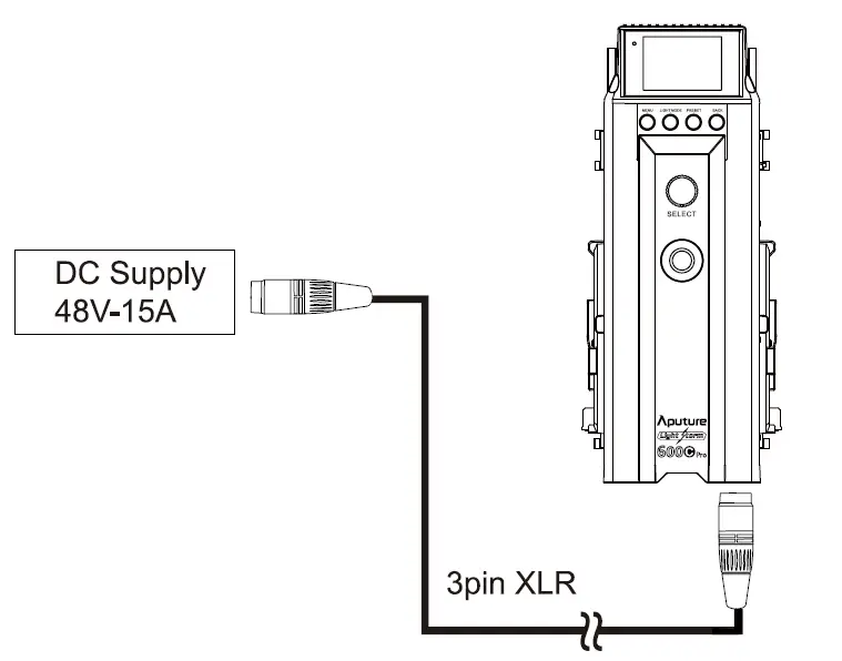 Aputure LS 600c Pro RGB LED Light fig (13)