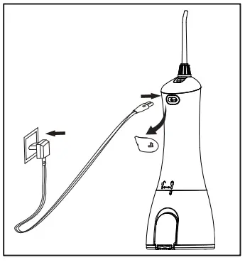 teesa TSA8001 Wireless Irrigator Easy Care Oral Irrigator - fig 1