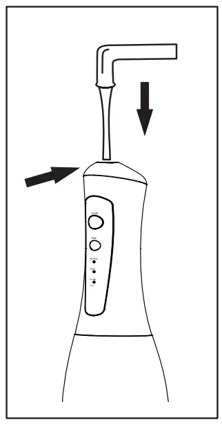 teesa TSA8001 Wireless Irrigator Easy Care Oral Irrigator - fig 3