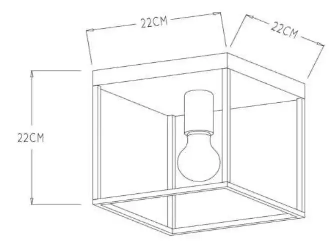 LUCIDE-00124-Flush-Ceiling-Light-fig1