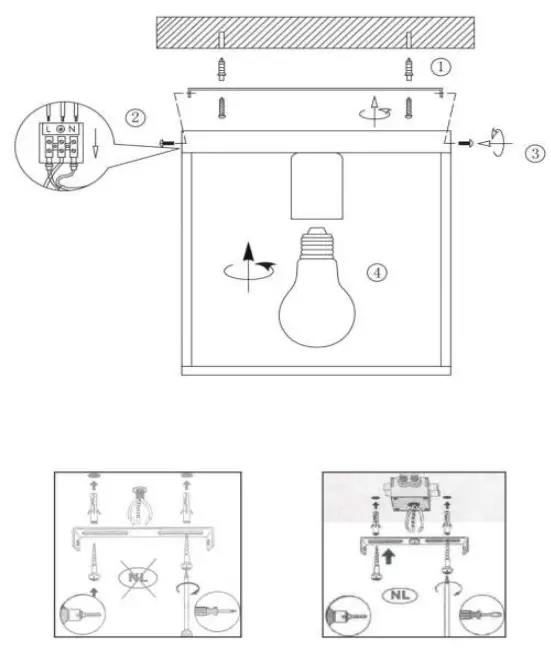 LUCIDE-00124-Flush-Ceiling-Light-fig2