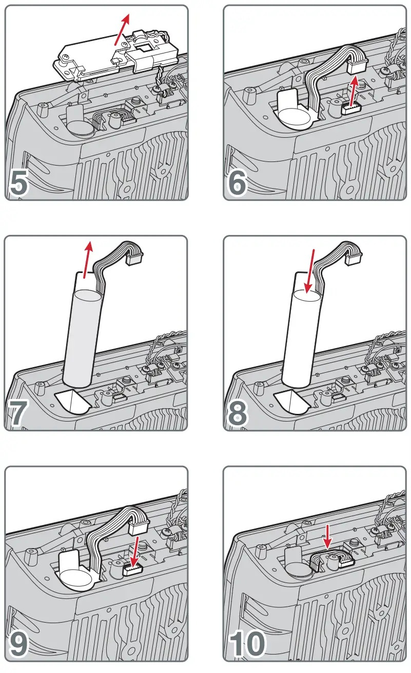 Honeywell 1021AB01 Thor CV31 UPS Battery - fig