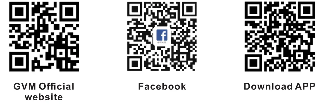 GVM 50RSII 50W High Power Floodlight qr code