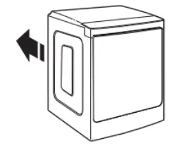 MAYTAG MED4500MW Top Load Electric Wrinkle Prevent Dryer- fig f