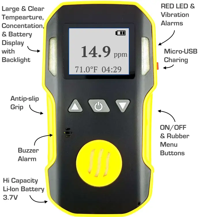 FORENSICS DETECTORS FD 90A O2 Single Gas Detector - Overview