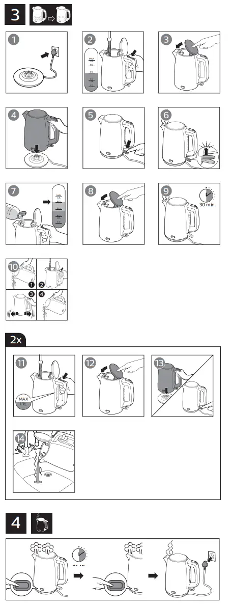 PHILIPS HD9353 90 Electric Kettle - fig 1