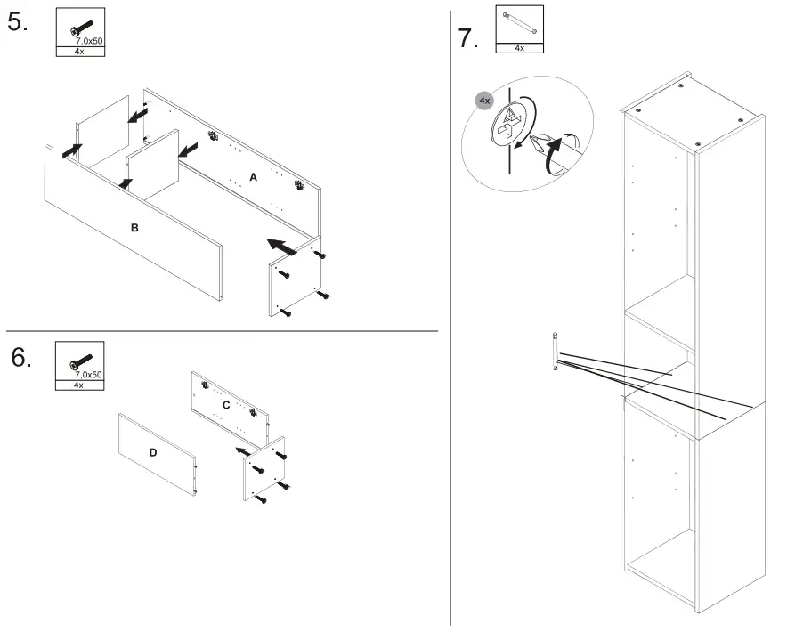 Badmobil 7912833 Tall Cabinet - Fig 4