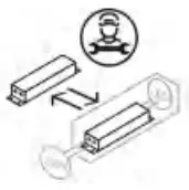 Replaceable control gear