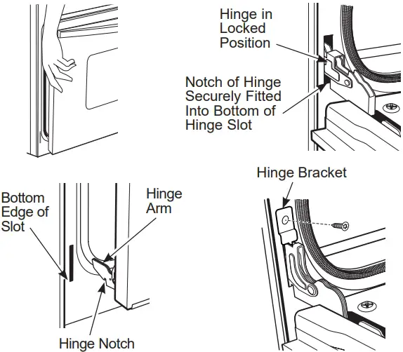 Replacing the Oven Door