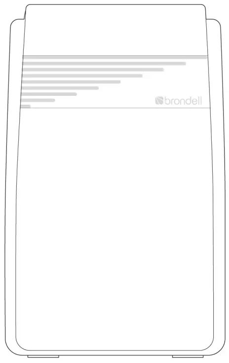 brondell P200 W O2 Plus Horizon Air Purifier -