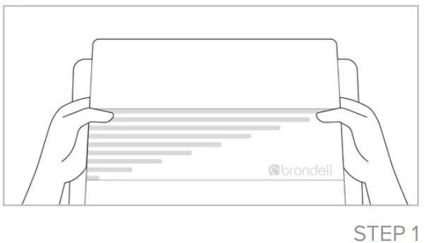 brondell P200 W O2 Plus Horizon Air Purifier - STEP 1