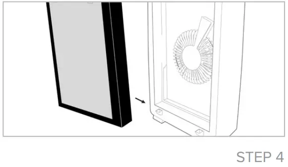 brondell P200 W O2 Plus Horizon Air Purifier - STEP01