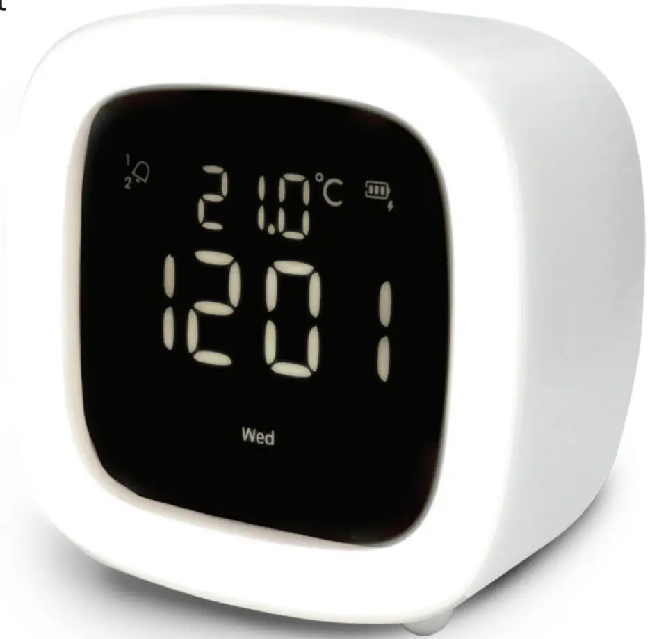 anko LED Night Light Alarm Clock
