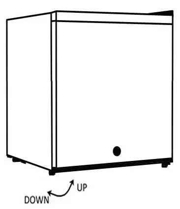 Whynter CUF 110 Upright Freezer - INSTALLATION 1