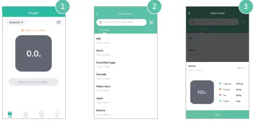 URAMAZ CK10E Smart Food Scale 6
