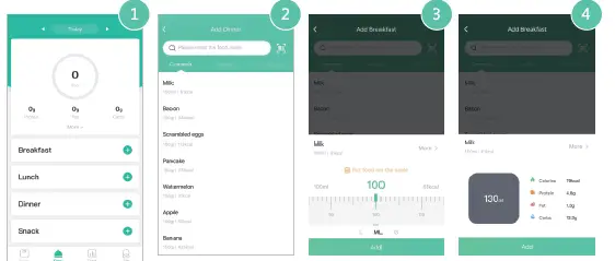 URAMAZ CK10E Smart Food Scale 7