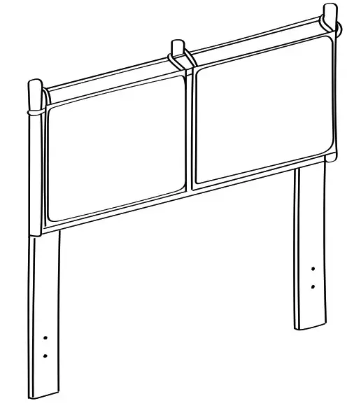 ASHLEY 10506094 Full Panel Headboard -