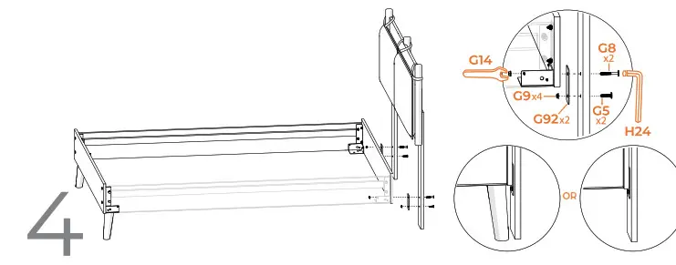 ASHLEY 10506094 Full Panel Headboard - fig2