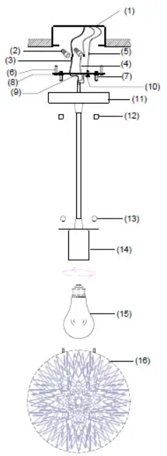 TREND BP6008 Luminary Small Pendant