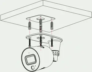 Ceiling Tabletop Mounting Figure 11