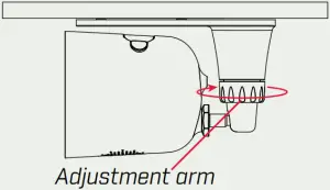 Ceiling Tabletop Mounting Figure 13