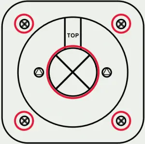 Ceiling Tabletop Mounting Figure 8