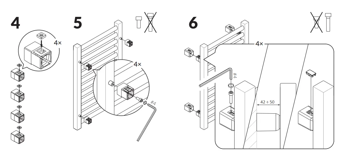 TERMA MKP MKS 4× Mounting Bracket - Fig 1