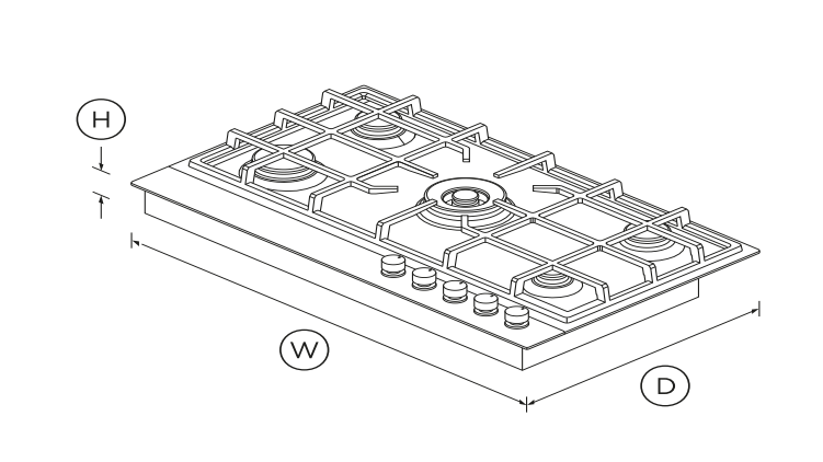 FISHER-PAYKEL-CG905DX1-Gas-on-Steel-Cooktop,-90cm-1