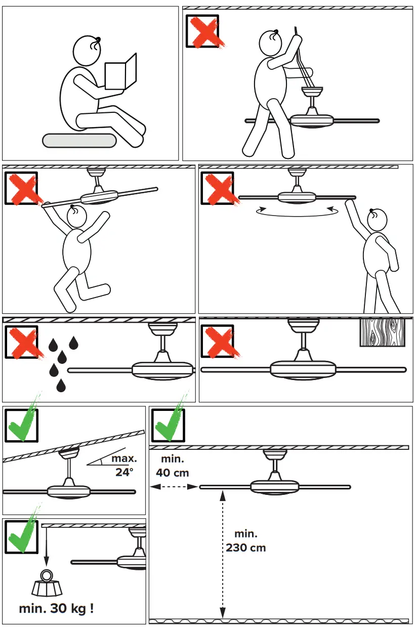 CasaFan 518003 Ceiling Fan - fig 1