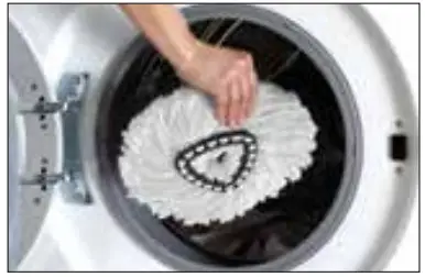 O-Cedar TRY757 Spin Mop and Bucket System - hand wash in