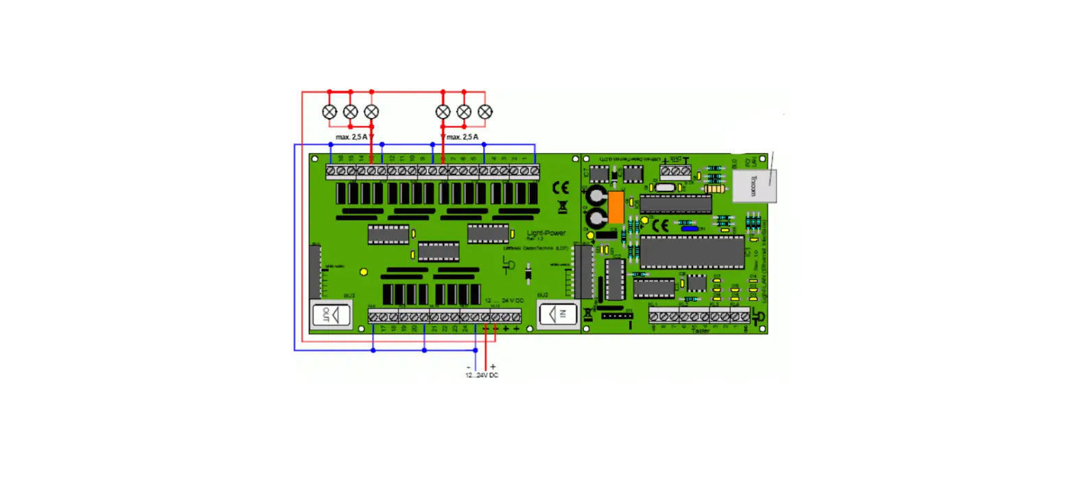 Ldt 050602 Light-interface For The Pc-light Control Instruction Manual