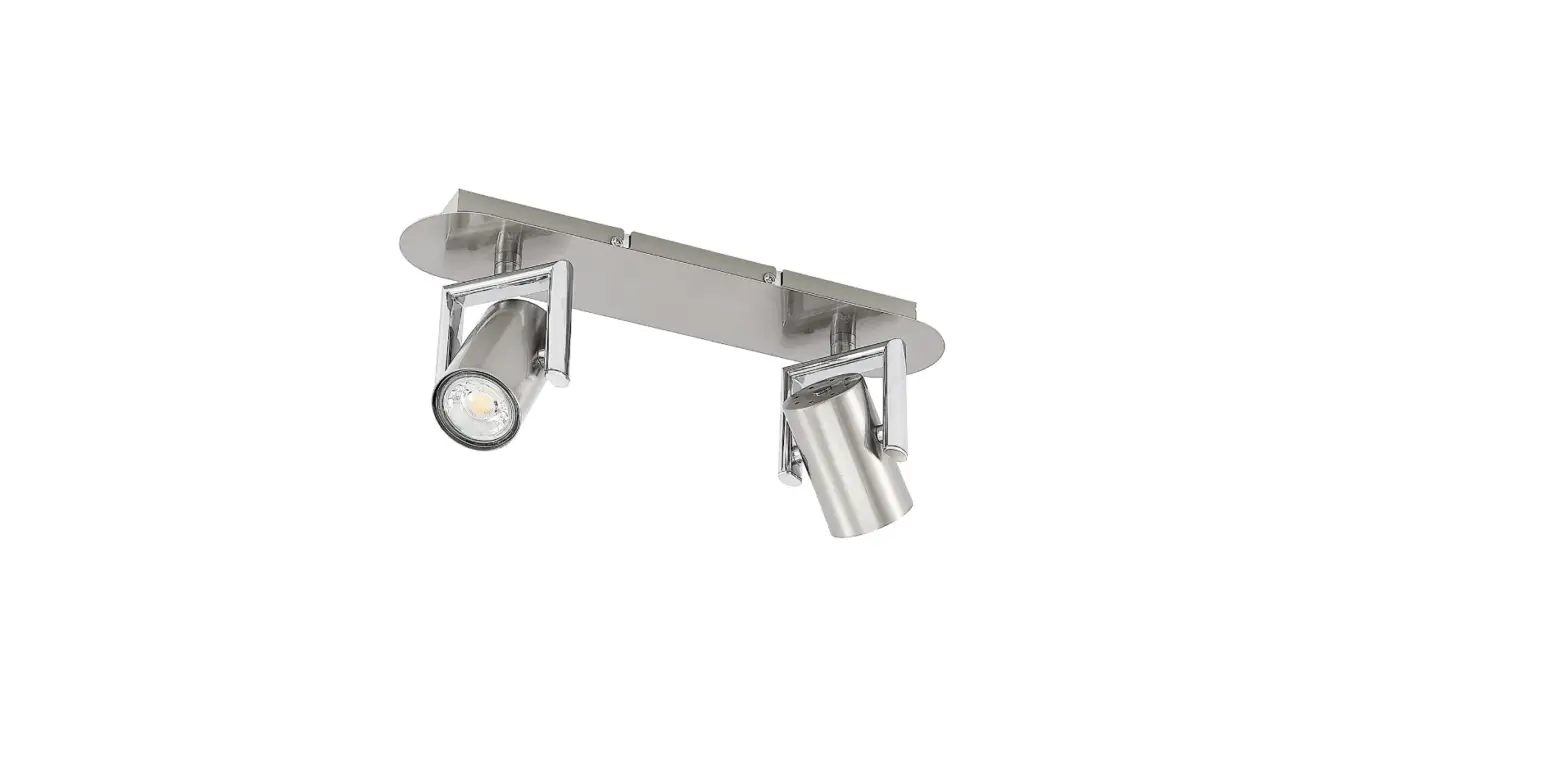 Lindby Nickel Reina Two-flame Ceiling Spotlight Instruction Manual