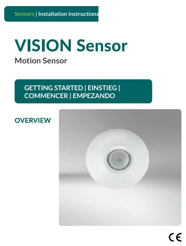 ENCELIUM WCMS Wireless Ceiling Mount Passive Infrared Instruction Manual