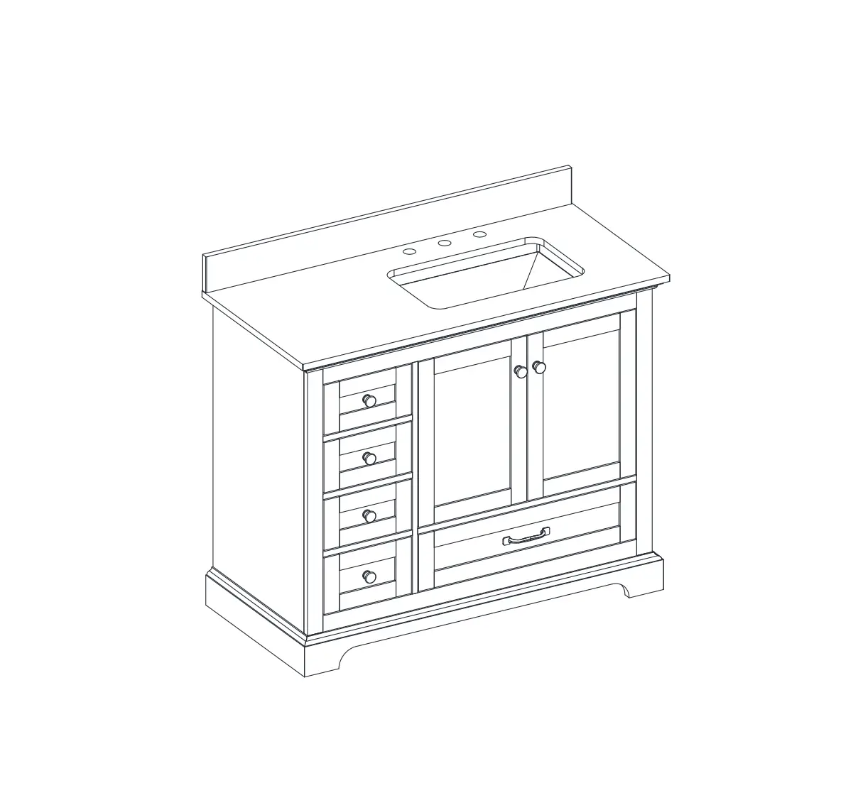 Home Decorators Collection Hdtd42vw 42in White Vanity User Guide Home Decorators Collection Hdtd42vw 42in White Vanity User Guide