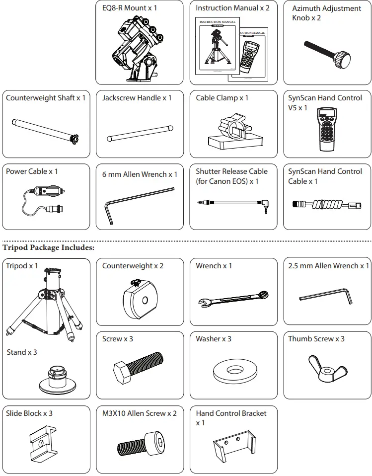 Sky-Watcher EQ8R-V4 Computerized EQ Mount 1