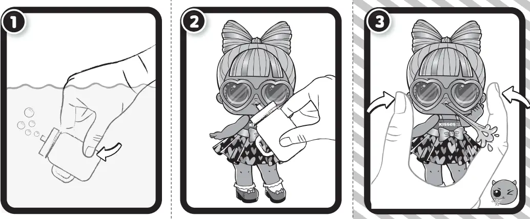 L O L Surprise Loves Mini Sweets Hershey's Kisses Deluxe Pack with over 20 Surprises 1