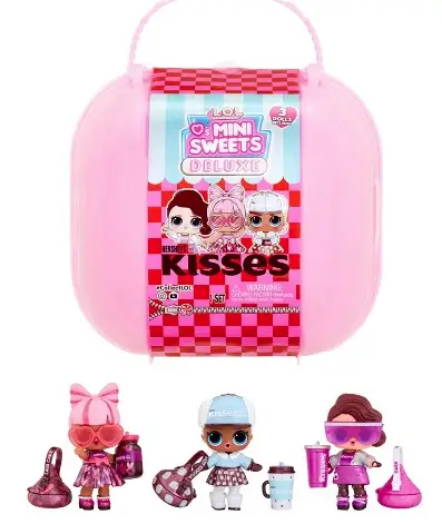L O L Surprise Loves Mini Sweets Hershey's Kisses Deluxe Pack with over 20 Surprises