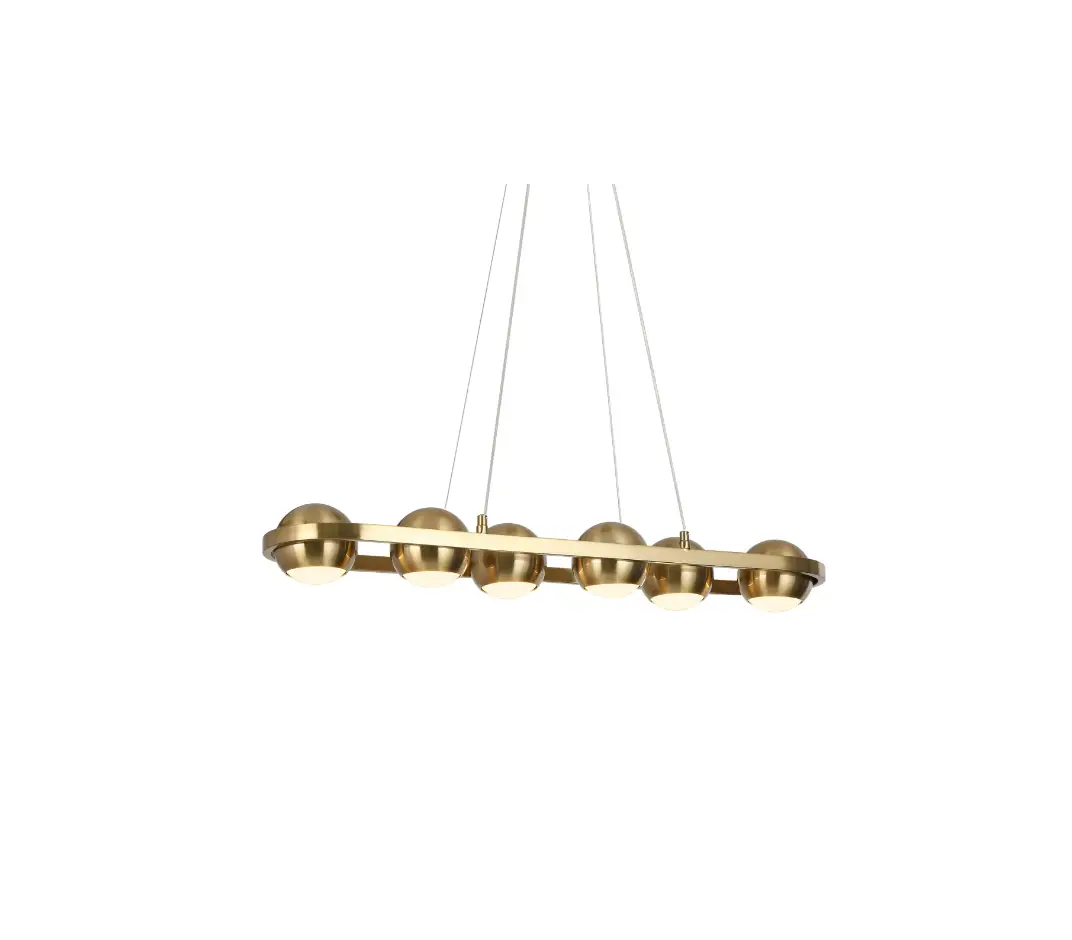 Zevni A04633 Kerr 6-light Gold Modern-contemporary Led Chandelier Installation Guide Zevni A04633 Kerr 6-light Gold Modern-contemporary Led Chandelier Installation Guide