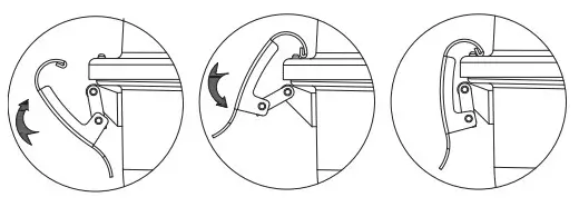 BACKYARD CBC1722W C Outdoor Charcoal Barbecue Grill - Lock Lid
