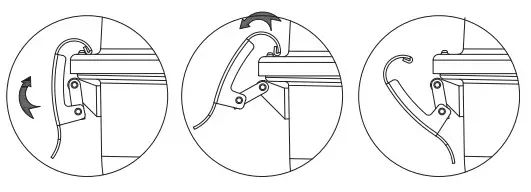 BACKYARD CBC1722W C Outdoor Charcoal Barbecue Grill - Unlock Lid