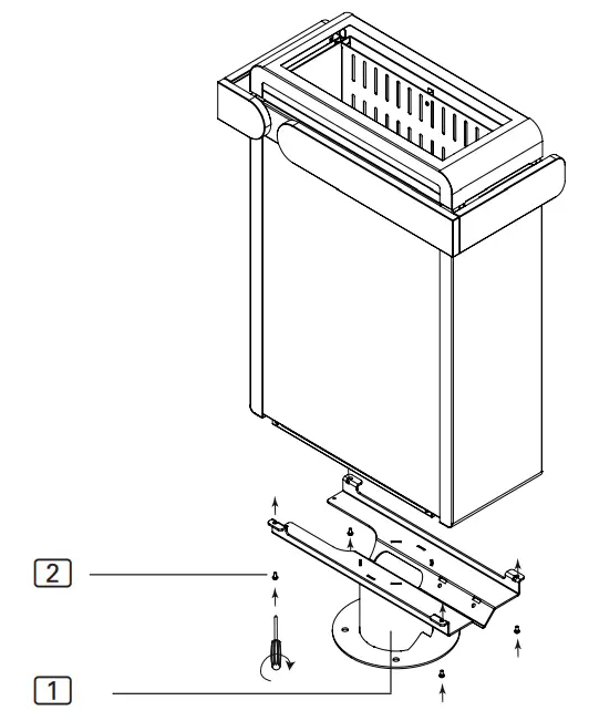 sentiotec CP RM 35 Concept R Mini Sauna Heater- fig5