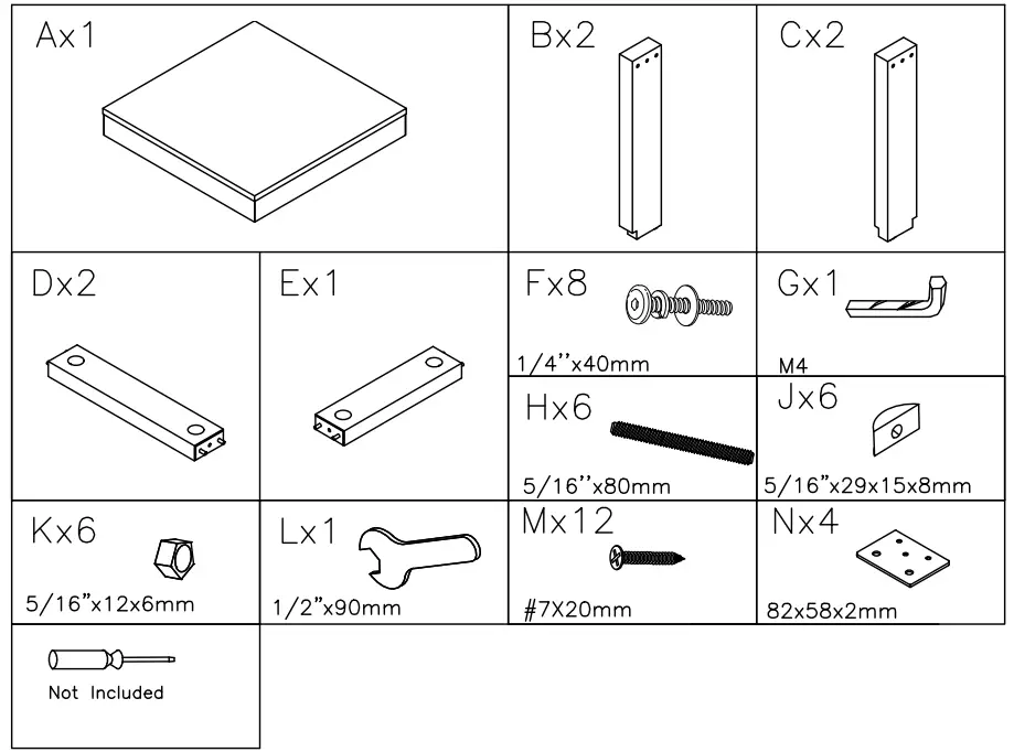ASHLEY T4712 Furniture in Hammond - fig 1