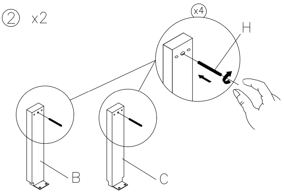 ASHLEY T4712 Furniture in Hammond - fig 3