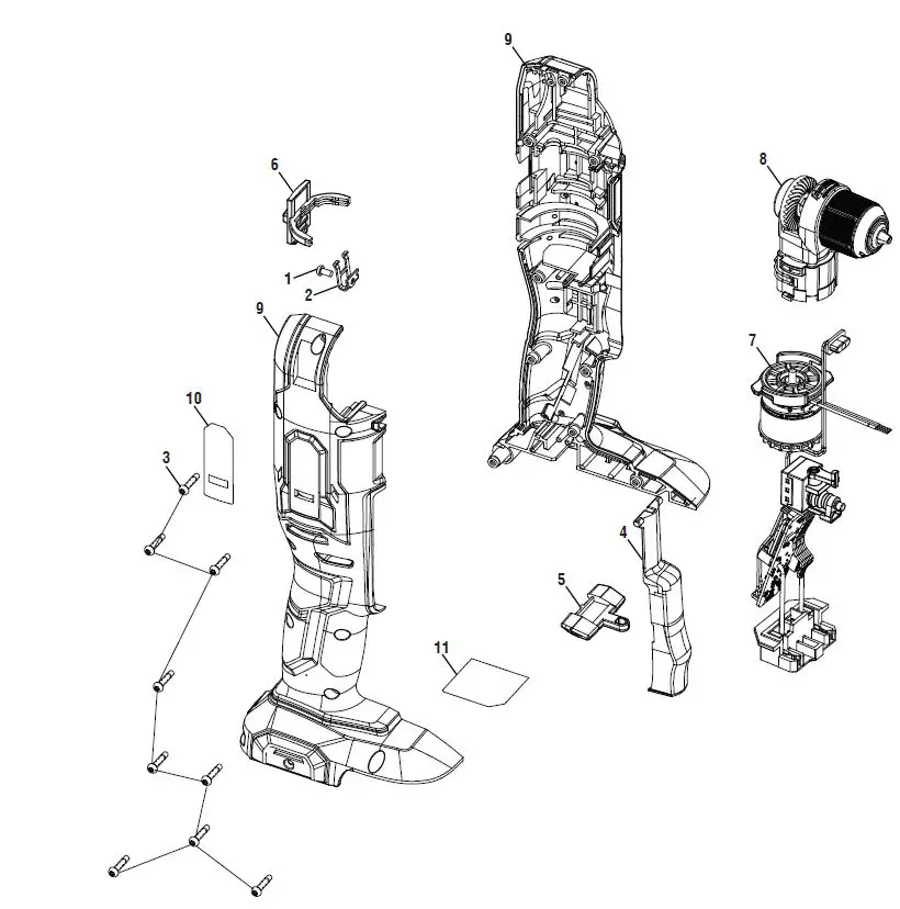 RIDGID-R87701-18 Volt-Subcompact-Right-Angle-Drill-1