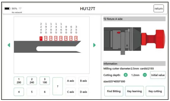 Cut By Bitting Figure 3